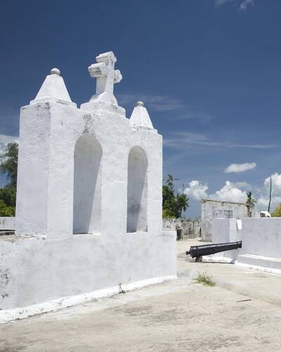 relics at the fort jesus musuem in Mombasa